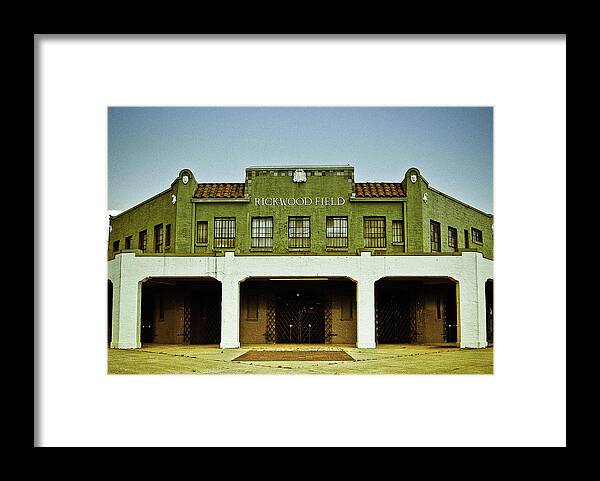 Rickwood Field Framed Print featuring the photograph Rickwood by Just Birmingham