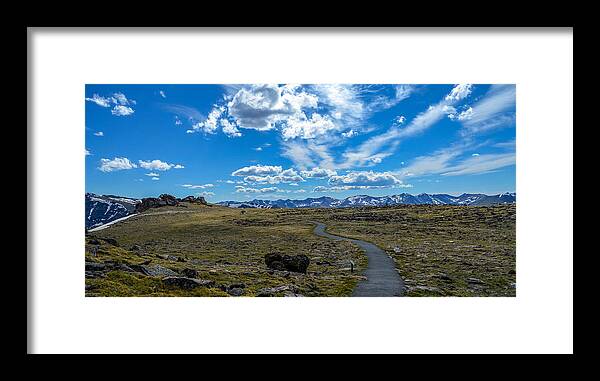 Rocky Mountains Framed Print featuring the photograph Rocky mountains #1 by Asif Islam