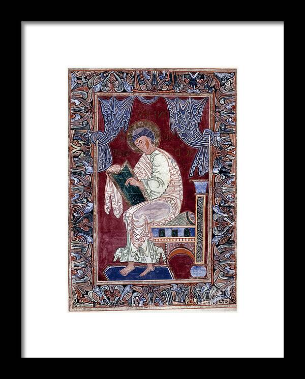 11th Century Framed Print featuring the painting Saint Mark #1 by Granger