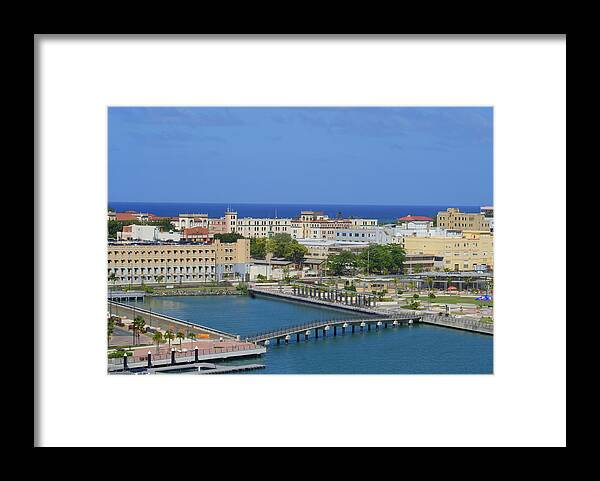 City Framed Print featuring the photograph San Juan view #1 by Lois Lepisto