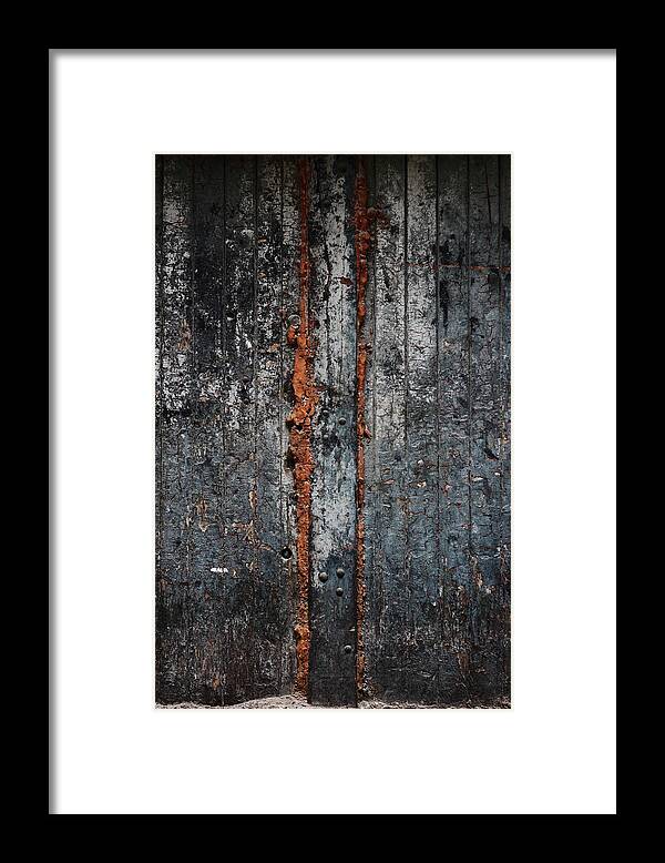 Abstract Framed Print featuring the photograph Seepage by Kreddible Trout