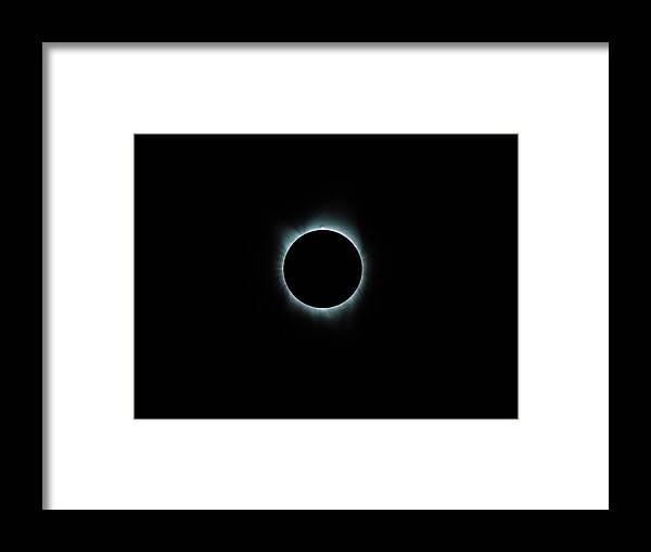 Solar Framed Print featuring the photograph Solar Eclipse 2017 #2 by Dennis Bucklin