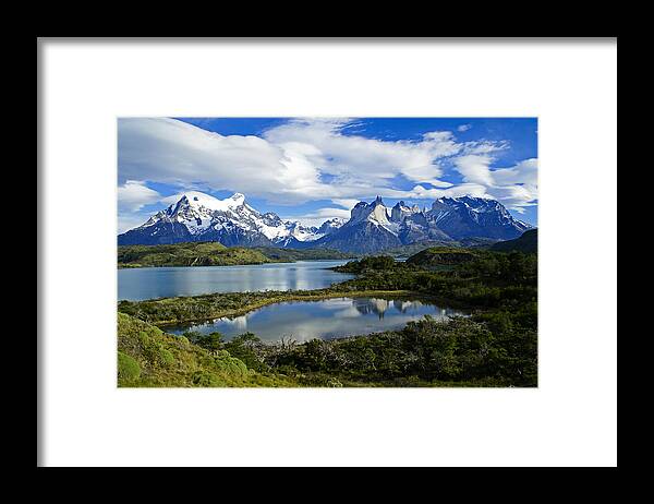 Patagonia Framed Print featuring the photograph Springtime in Patagonia #1 by Michele Burgess