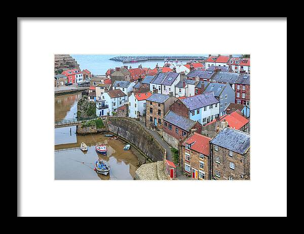 Staithes Framed Print featuring the photograph Staithes - England #1 by Joana Kruse