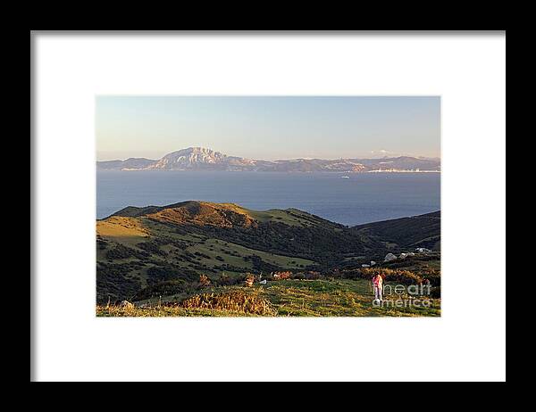 Spain Framed Print featuring the photograph Straits of Gibraltar #1 by Rod Jones