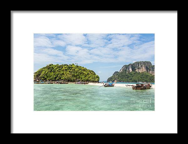 Thailand Framed Print featuring the photograph Stunning Krabi in Thailand #1 by Didier Marti