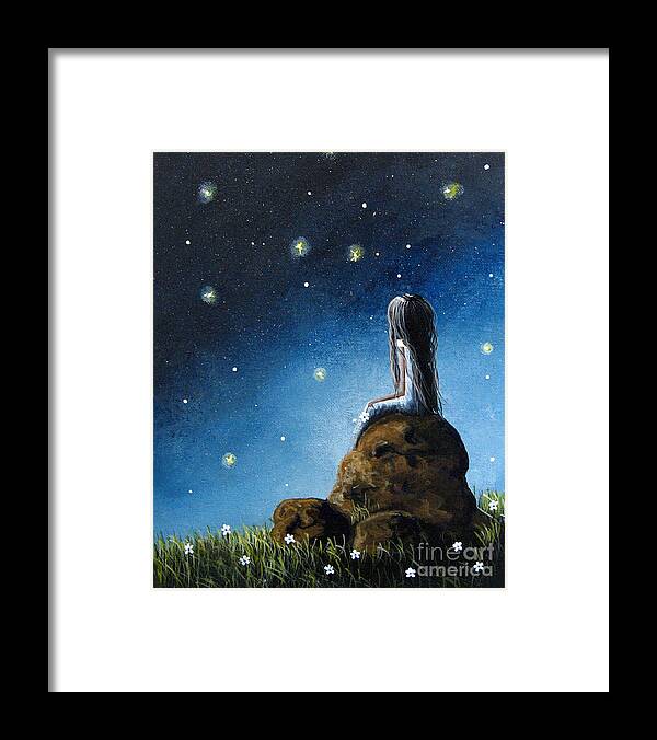 Inspirational Art Framed Print featuring the painting Inspirational Paintings by Moonlight Art Parlour