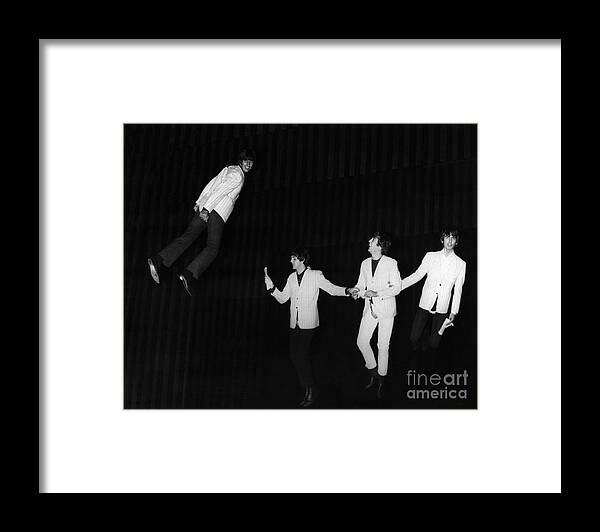 1964 Framed Print featuring the photograph The Beatles, 1964 #1 by Granger