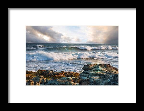 Beach Framed Print featuring the photograph The Clearing #2 by Robin-Lee Vieira