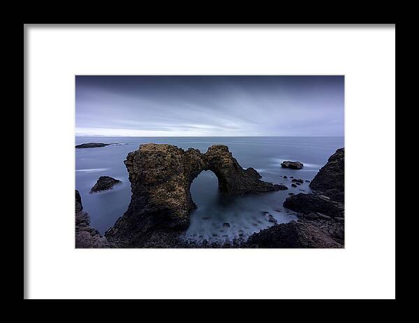 Arch Framed Print featuring the photograph The Entrance #1 by Dominique Dubied