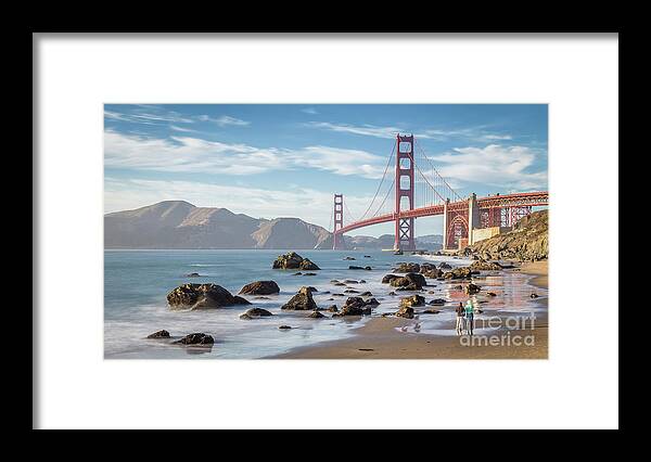 Golden Gate Framed Print featuring the photograph The Golden Gate #1 by JR Photography