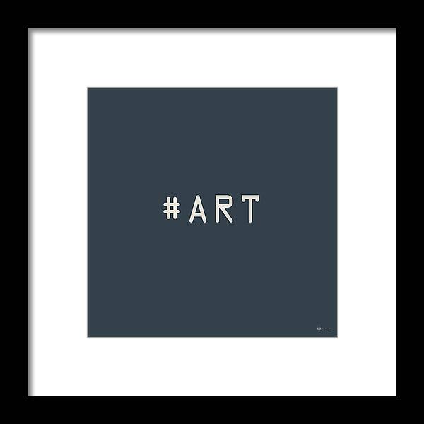 The Meaning Of Art By Serge Averbukh Framed Print featuring the photograph The Meaning of Art - Hashtag #1 by Serge Averbukh