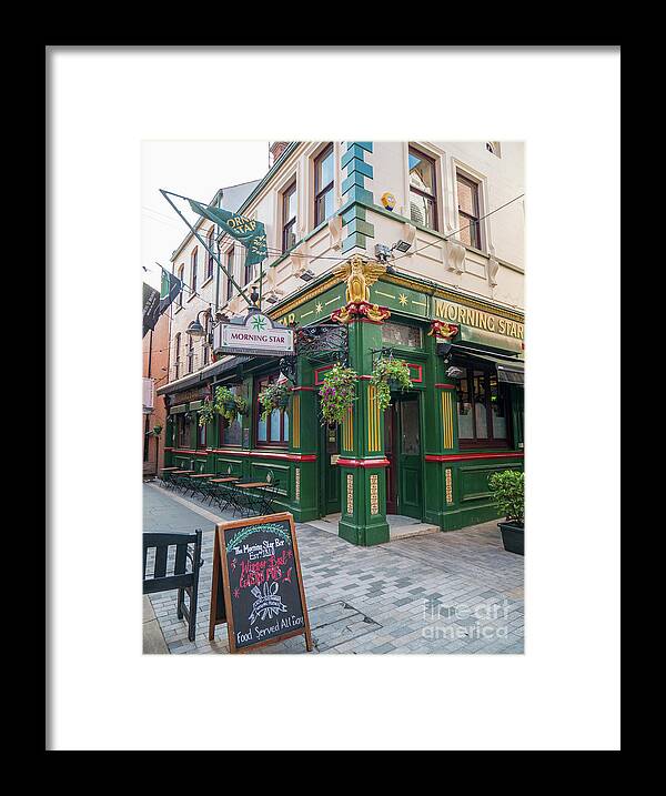 Belfast Framed Print featuring the photograph The Morning Star #1 by Jim Orr
