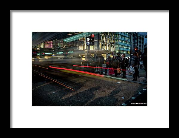 Time-lapse Framed Print featuring the photograph Time-lapse #1 by Mariel Mcmeeking