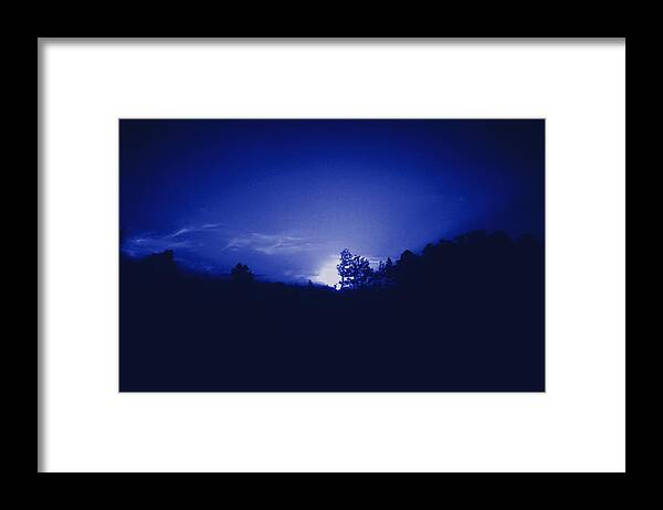 Sky Framed Print featuring the photograph Where the Smurfs Live 2 by Max Mullins
