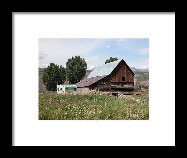 Trailor Framed Print featuring the photograph Trailor by Jim Goodman