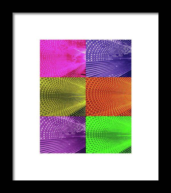 Tunnel Of Love Abstract Framed Print featuring the digital art Tunnel of Love #1 by Don Wright