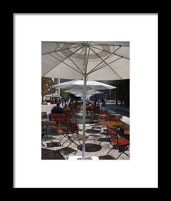 Umbrella's Framed Print featuring the photograph Umbrella's #1 by Joanne Coyle