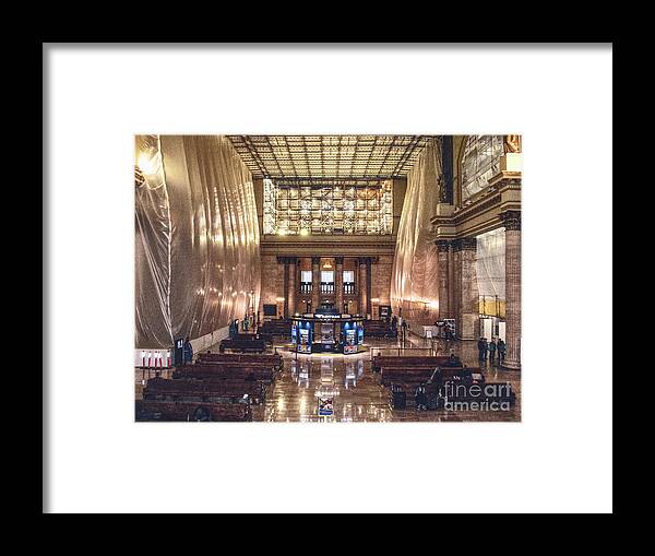 Union Street Station Framed Print featuring the photograph Union Street Station #1 by Phil Perkins