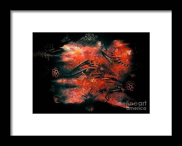 Art Framed Print featuring the mixed media Discover by Tamal Sen Sharma