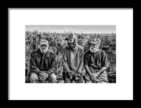 California Framed Print featuring the photograph U.S. Veterans today by Patrick Boening
