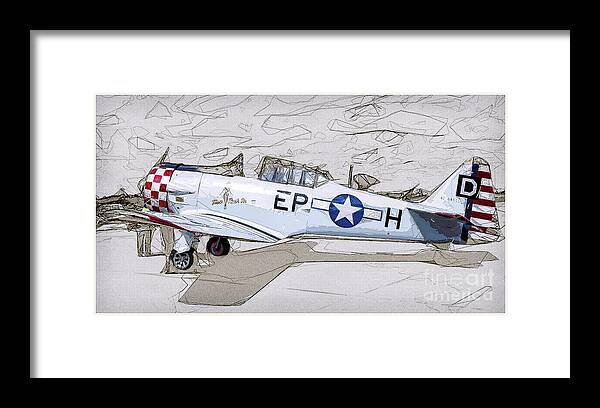 Architectum Framed Print featuring the photograph Vintage Grumman #2 by Jack Torcello