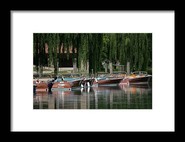 Classic Framed Print featuring the photograph Vintage Riva #3 by Steven Lapkin