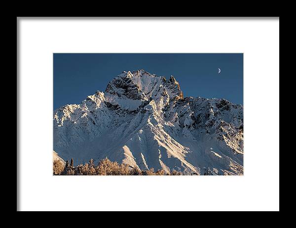 Alaska Framed Print featuring the photograph Williams Peak #1 by Fred Denner