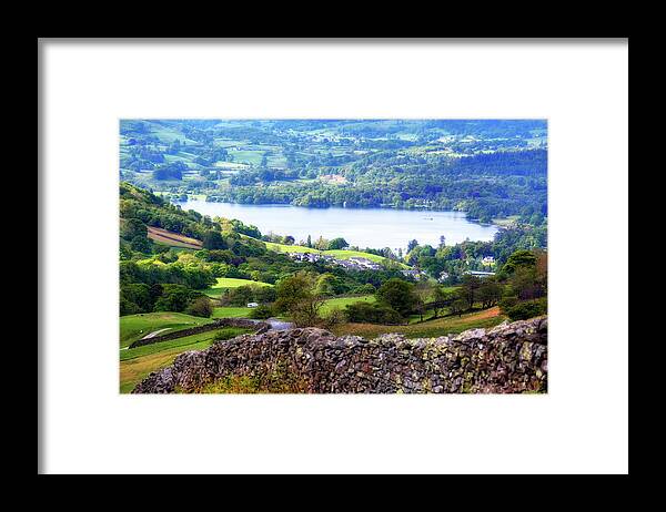 Windermere Framed Print featuring the photograph Windermere - Lake District by Joana Kruse