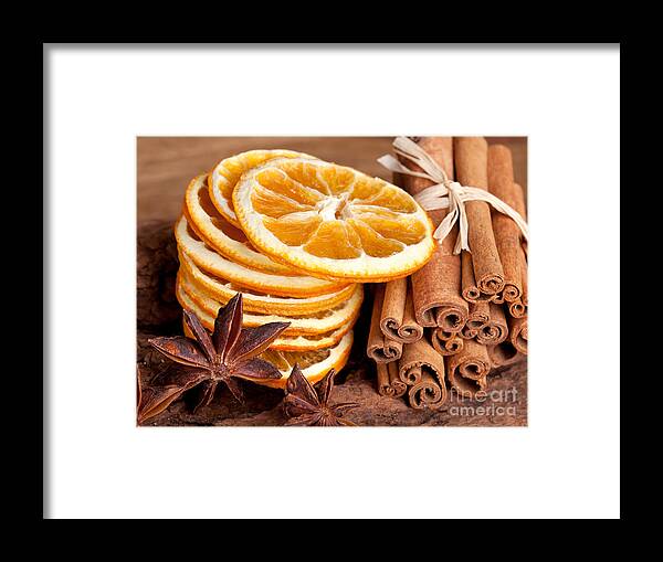 #faaAdWordsBest Framed Print featuring the photograph Winter Spices #1 by Nailia Schwarz