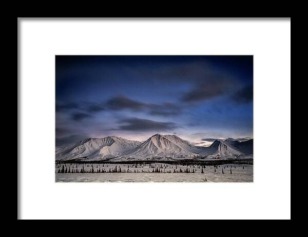 Alaska Framed Print featuring the photograph Winter Wonderland #1 by Robert Fawcett