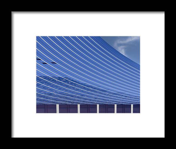 Wynn Casino And Hotel Framed Print featuring the photograph Wynn detail horizontal two by Gary Warnimont
