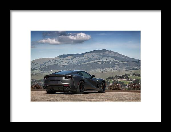 Ferrari Framed Print featuring the photograph #Ferrari #812Superfast #Print #10 by ItzKirb Photography