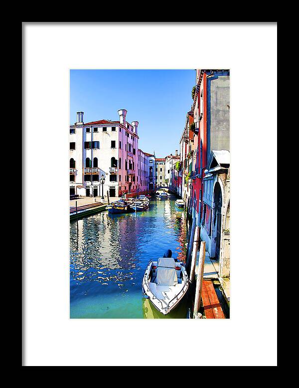Venice Framed Print featuring the photograph Venice - Untitled #10 by Brian Davis