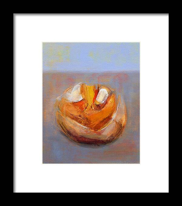 Bread Framed Print featuring the painting Untitled #23 by Chris N Rohrbach