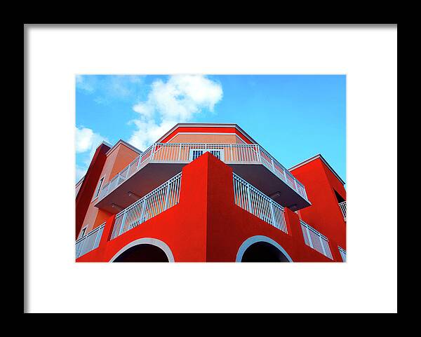 Building Framed Print featuring the photograph 11- Deco Sky by Joseph Keane