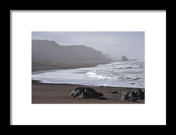 Irish Beach Framed Print featuring the photograph Irish Beach #11 by Lisa Dunn