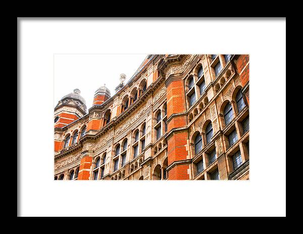 Apartment Framed Print featuring the photograph London building #11 by Tom Gowanlock