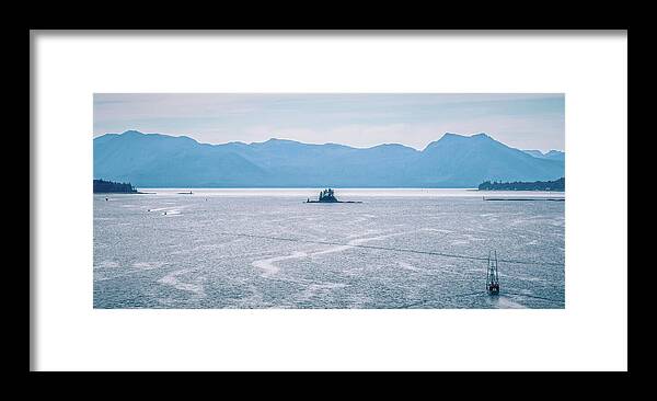 Mountains Framed Print featuring the photograph Beautiful Landscape In Alaska Mountains #12 by Alex Grichenko