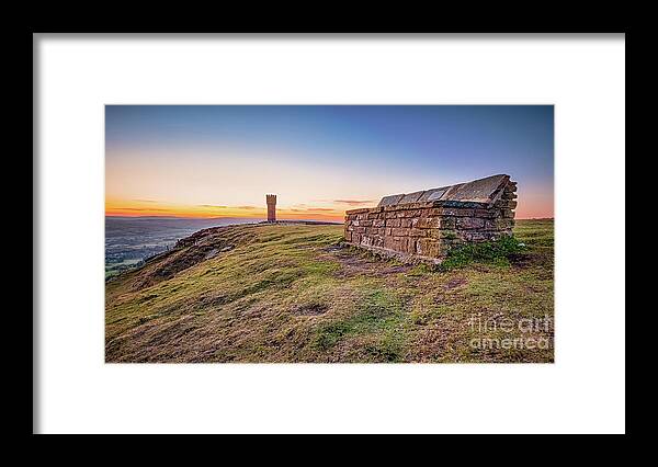 Cowling Framed Print featuring the photograph Sunrise in Cowling on last day of April #12 by Mariusz Talarek