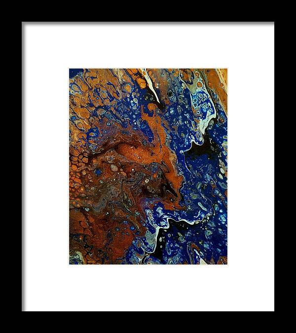 Abstract Framed Print featuring the painting #137 #137 by Gerry Smith