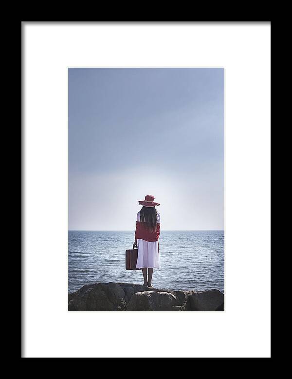 Girl Framed Print featuring the photograph Farewell #14 by Joana Kruse