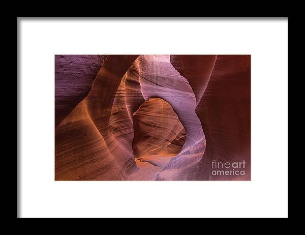 Lower Antelope Canyon Framed Print featuring the photograph Lower Antelope Canyon #15 by Craig Shaknis