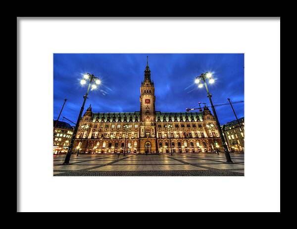 Hamburg Germany Framed Print featuring the photograph Hamburg GERMANY #15 by Paul James Bannerman