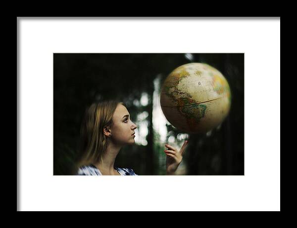 Mood Framed Print featuring the photograph Mood #15 by Mariel Mcmeeking