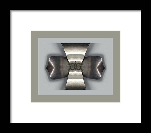  Framed Print featuring the digital art Untitled #15 by Mary Russell