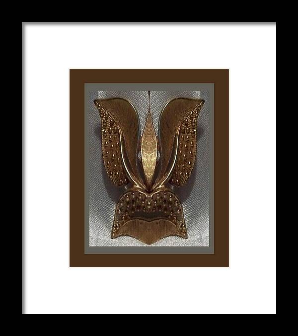  Framed Print featuring the digital art Untitled 16 by Mary Russell