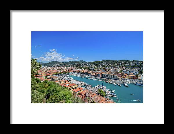 Alps Framed Print featuring the photograph Downtown Nice, France #18 by Cityscape Photography