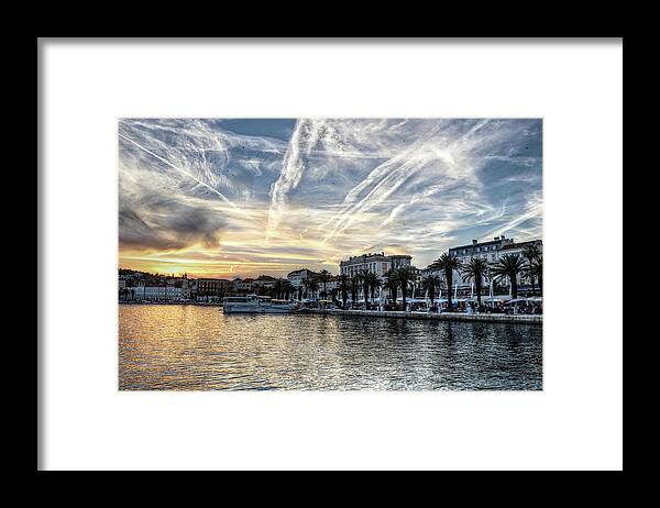 Split Croatia Framed Print featuring the photograph Split Croatia #18 by Paul James Bannerman