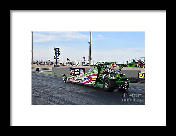 Drag Framed Print featuring the photograph Junior Drag Racing March 2017 #19 by Jack Norton